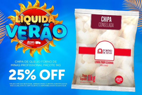 Chipa de Queijo Forno de Minas 18/01